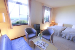 高台・海眺望のプチホテル